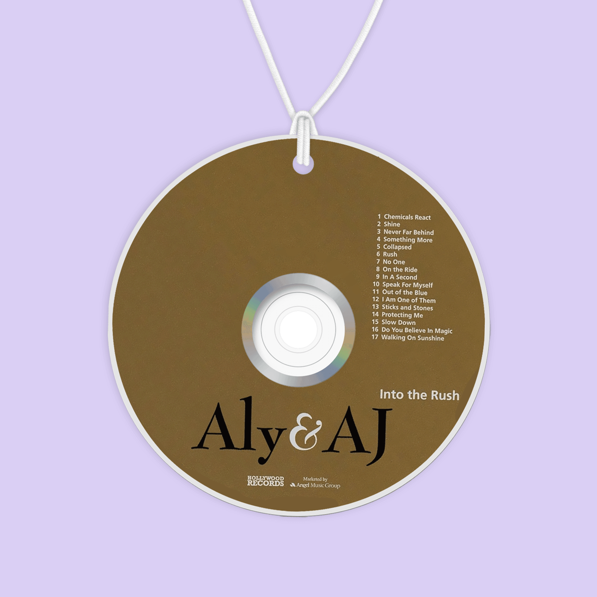 Aly & Aj CD Air Freshener - Two Crafty Gays