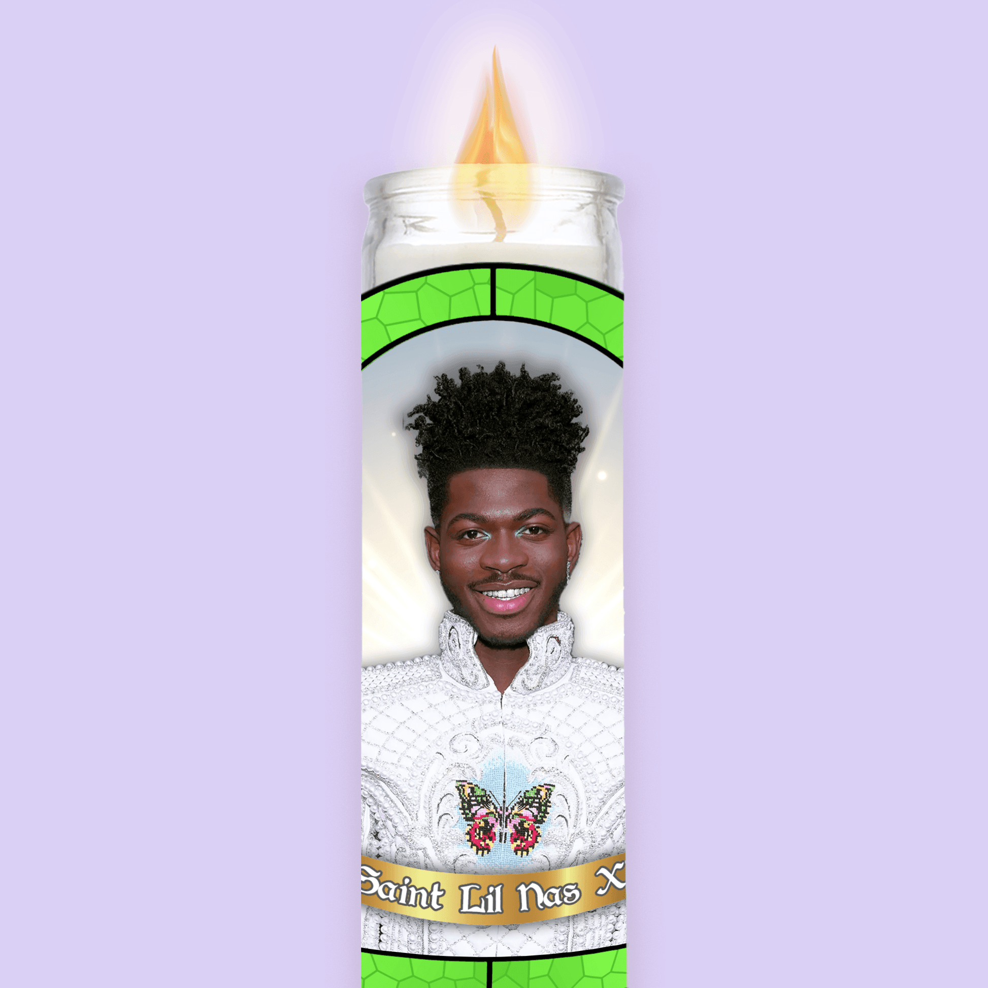 Lil Nas X Prayer Candle image 0