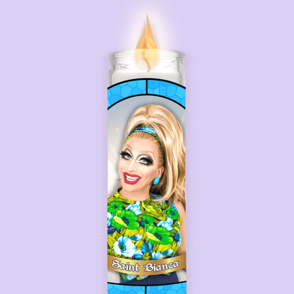 Bianca Del Rio Prayer Candle - Two Crafty Gays