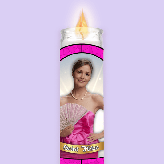 Bridesmaids Prayer Candle - Helen - Two Crafty Gays