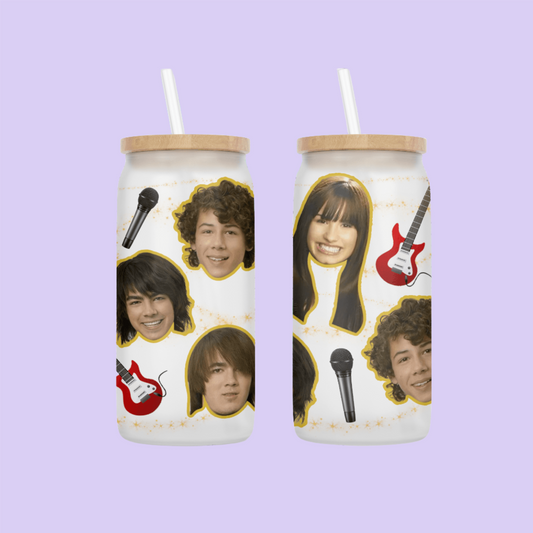 Camp Rock Drinking Glass - Two Crafty Gays