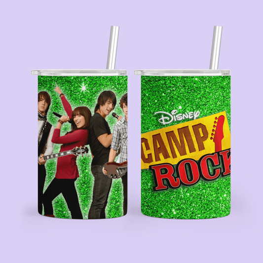 Camp Rock Personalized Tumbler Cup - Two Crafty Gays