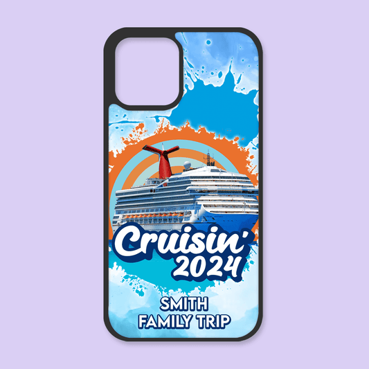 Carnival Cruise "Cruisin 2024" Personalized Phone Case - Two Crafty Gays