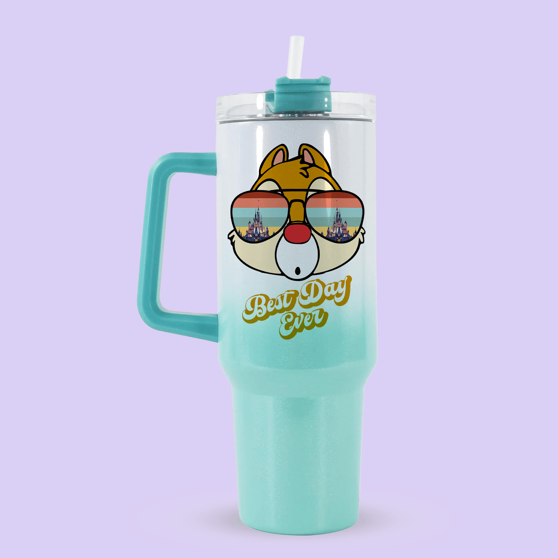 Disney Best Day Ever 40oz Quencher Tumbler - Dale - Two Crafty Gays