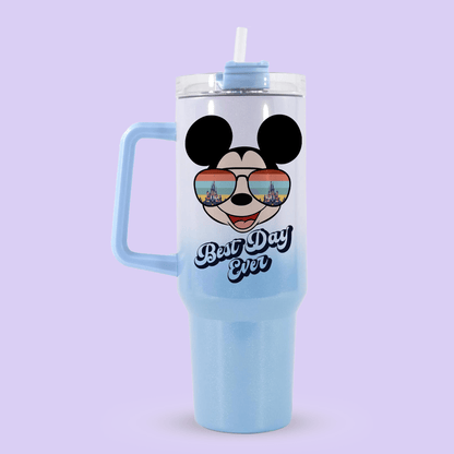 Disney Best Day Ever 40oz Quencher Tumbler - Mickey - Two Crafty Gays