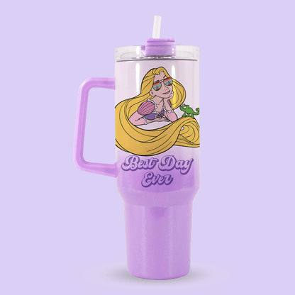 Disney Best Day Ever 40oz Quencher Tumbler - Rapunzel - Two Crafty Gays