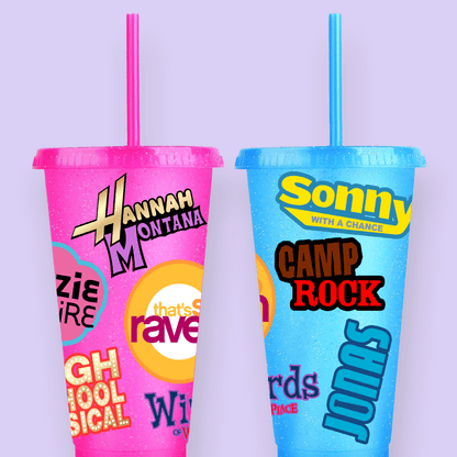 Disney Channel Tumbler Cup - Two Crafty Gays