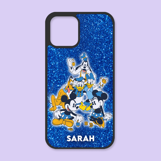 Disney Characters Hanukkah Personalized Phone Case - Two Crafty Gays