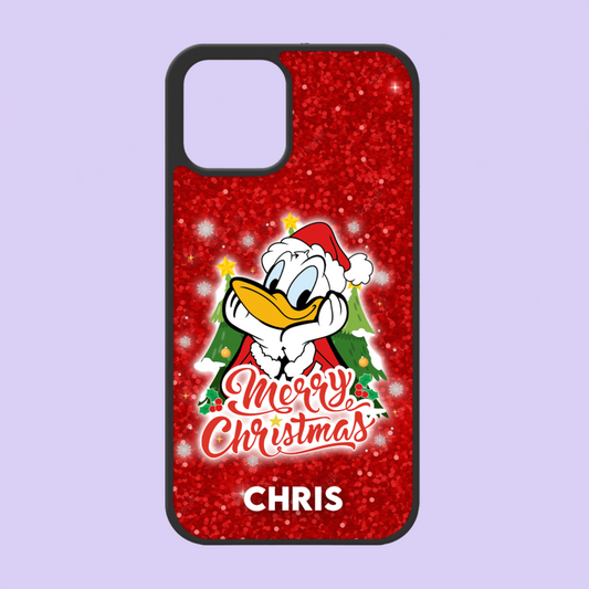Disney Christmas Personalized Phone Case - Donald - Two Crafty Gays