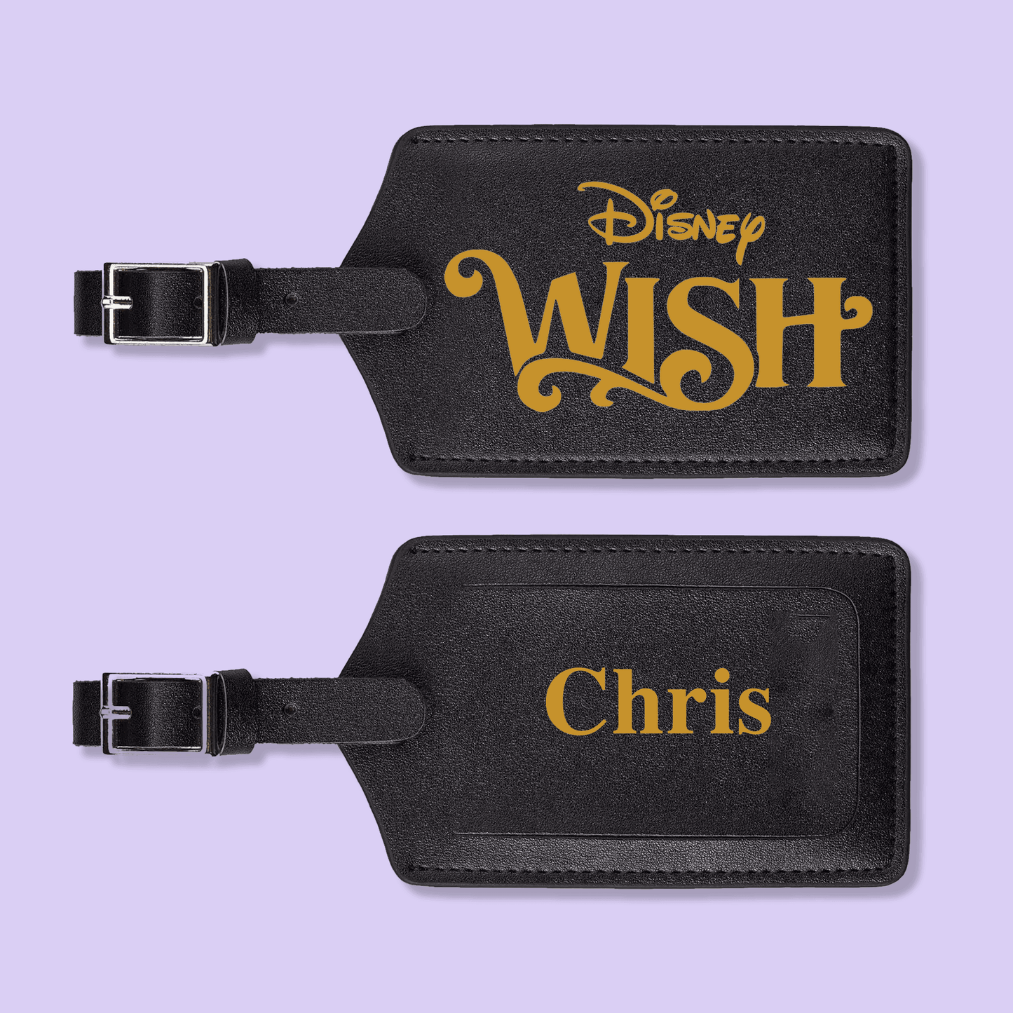 Disney Cruise Line Custom Luggage Tag - Two Crafty Gays