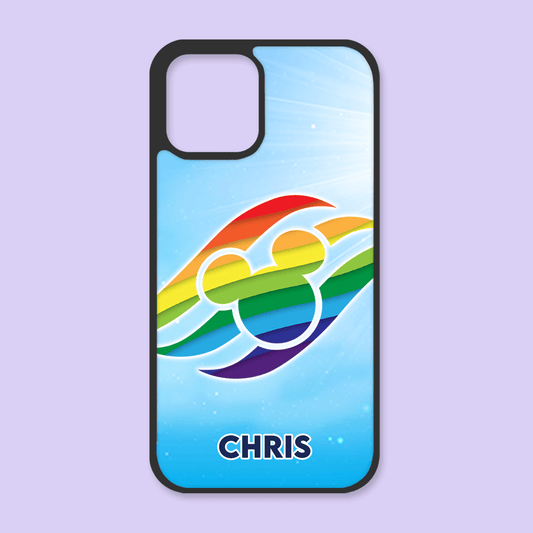 Disney Cruise Personalized Pride Phone Case - Two Crafty Gays