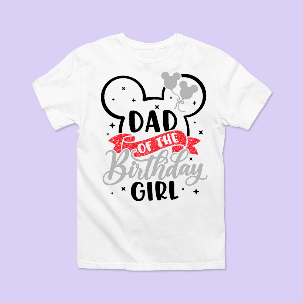 Disney Birthday Shirt - Dad - Two Crafty Gays