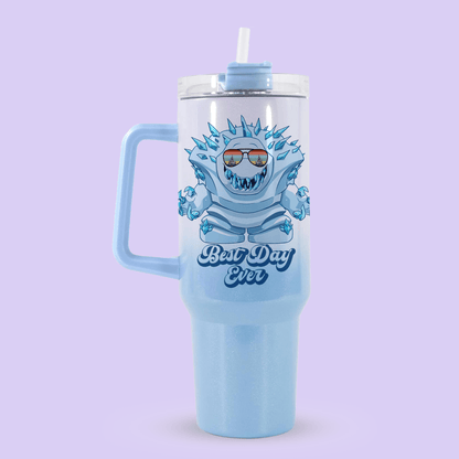 Disney Frozen Best Day Ever 40oz Quencher Tumbler - Marshmallow - Two Crafty Gays