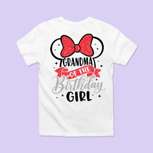 Disney Birthday Shirt - Grandma - Two Crafty Gays