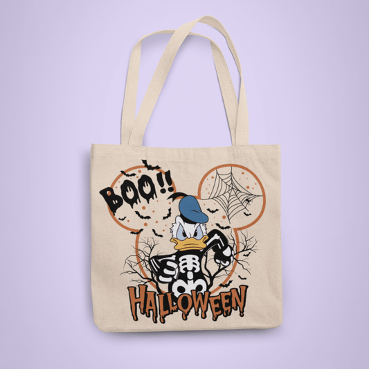 Disney Halloween Trick or Treat Tote Bag - Donald - Two Crafty Gays