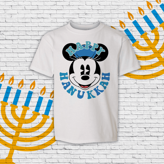 Disney Hanukkah Shirt - Minnie - Two Crafty Gays