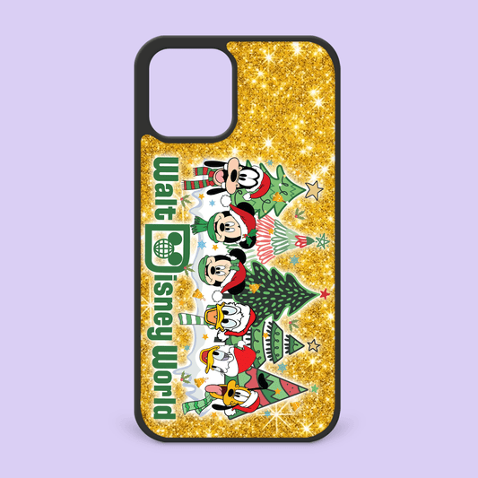 Disney World Christmas Personalized Phone Case - Two Crafty Gays