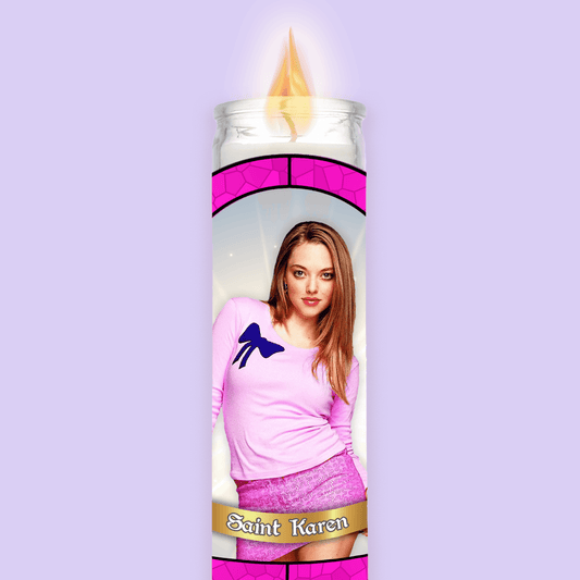 Mean Girls Prayer Candle - Karen image 0
