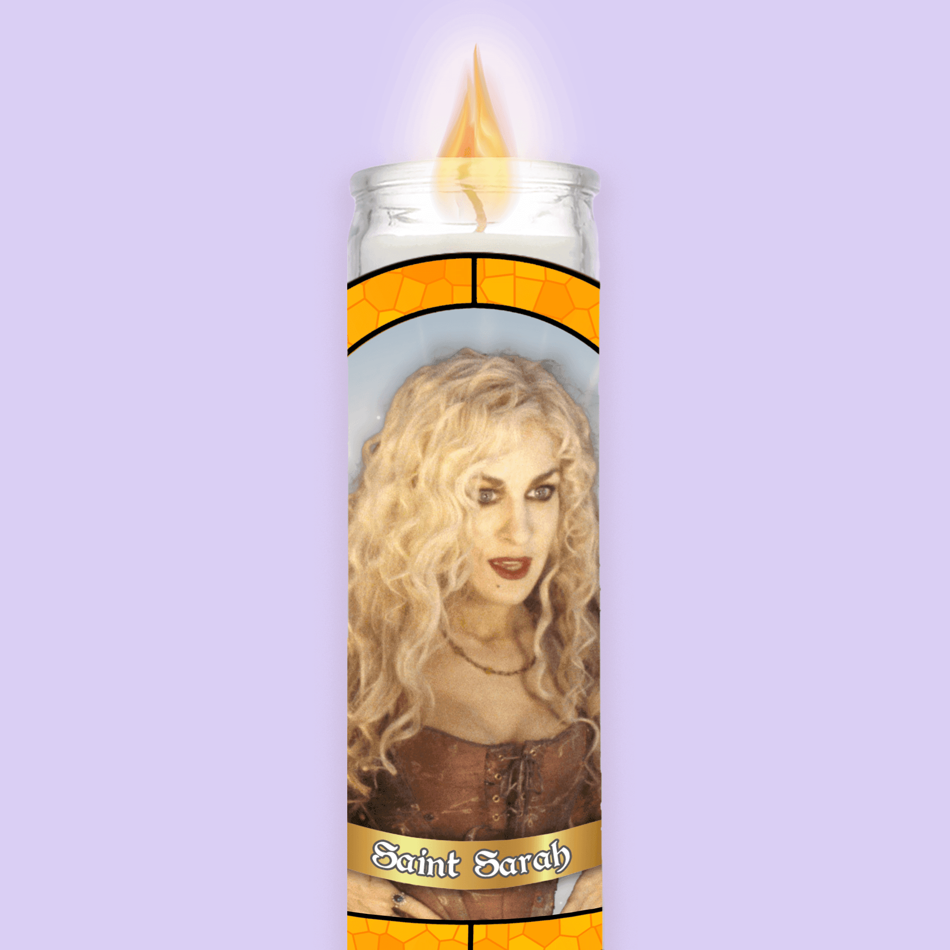 Hocus Pocus Prayer Candle - Sarah image 0