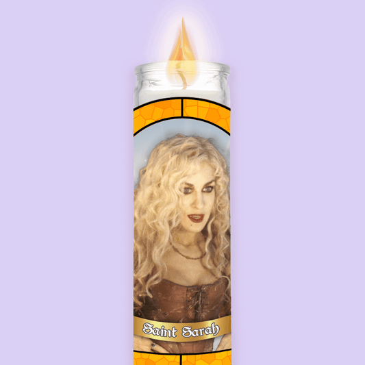 Hocus Pocus Prayer Candle - Sarah image 0