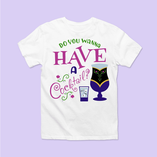 Disney Epcot Shirt - Wanna Have a Cocktail - Two Crafty Gays
