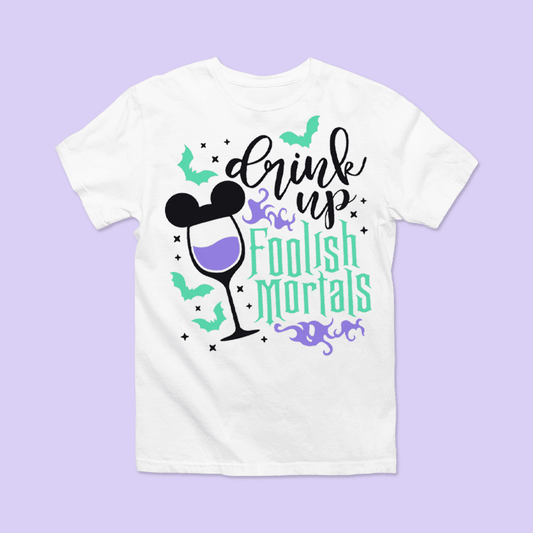 Disney Epcot Shirt - Foolish Mortals - Two Crafty Gays