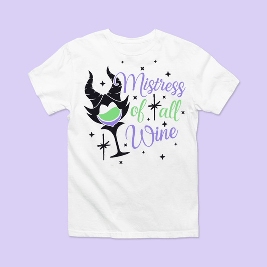 Disney Epcot Shirt - Mistress of all Wine - Two Crafty Gays