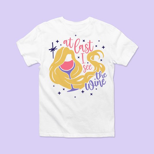 Disney Epcot Shirt - At Last I See the Wine - Two Crafty Gays
