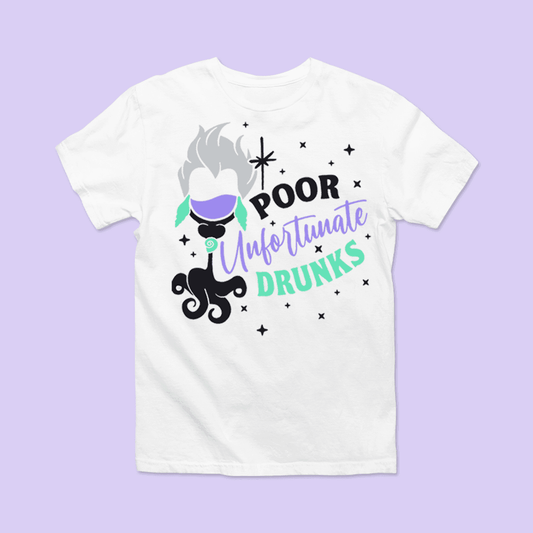 Disney Epcot Shirt - Poor Unfortunate Drunks - Two Crafty Gays