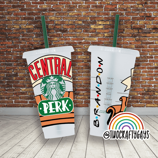 Friends "Central Perk" Starbucks Cup - Two Crafty Gays