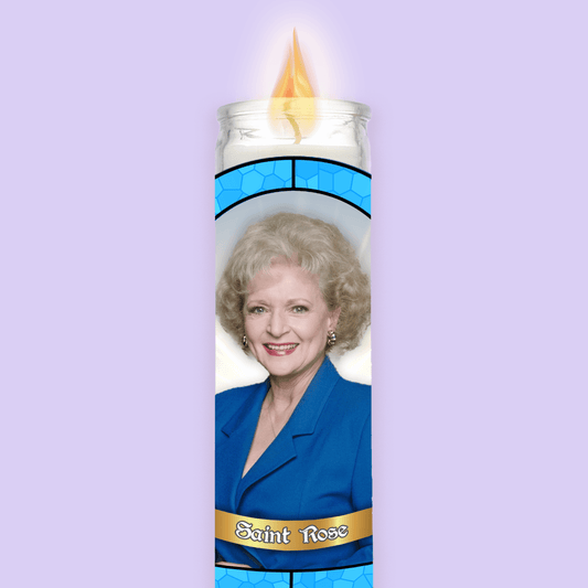 Golden Girls Prayer Candle - Rose - Two Crafty Gays