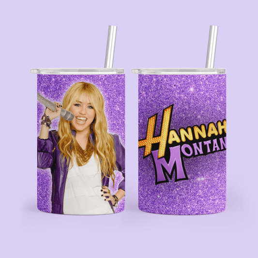 Hannah Montana 12 oz. Stainless Steel Tumbler - Two Crafty Gays