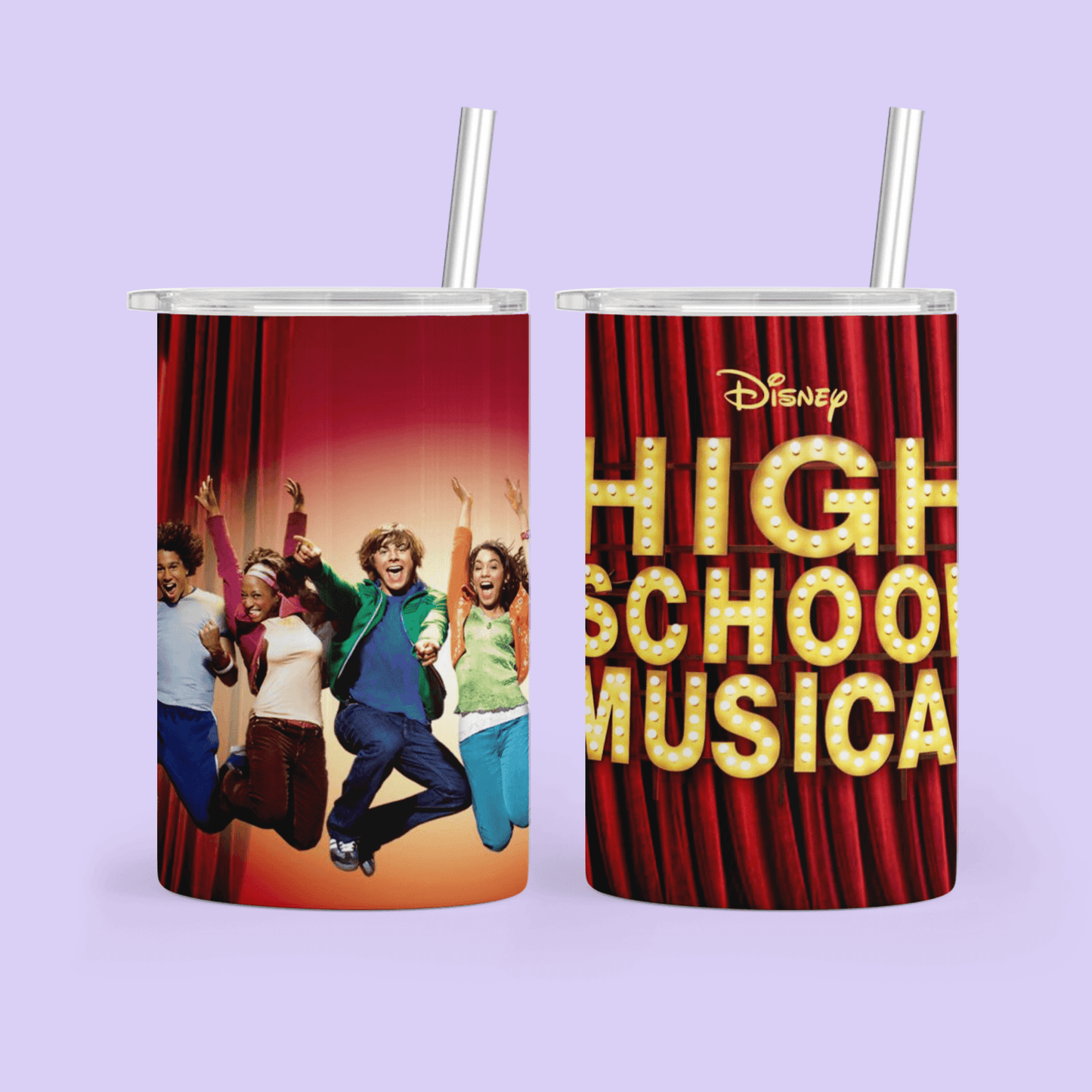 High School Musical Personalized Tumbler Cup - Two Crafty Gays