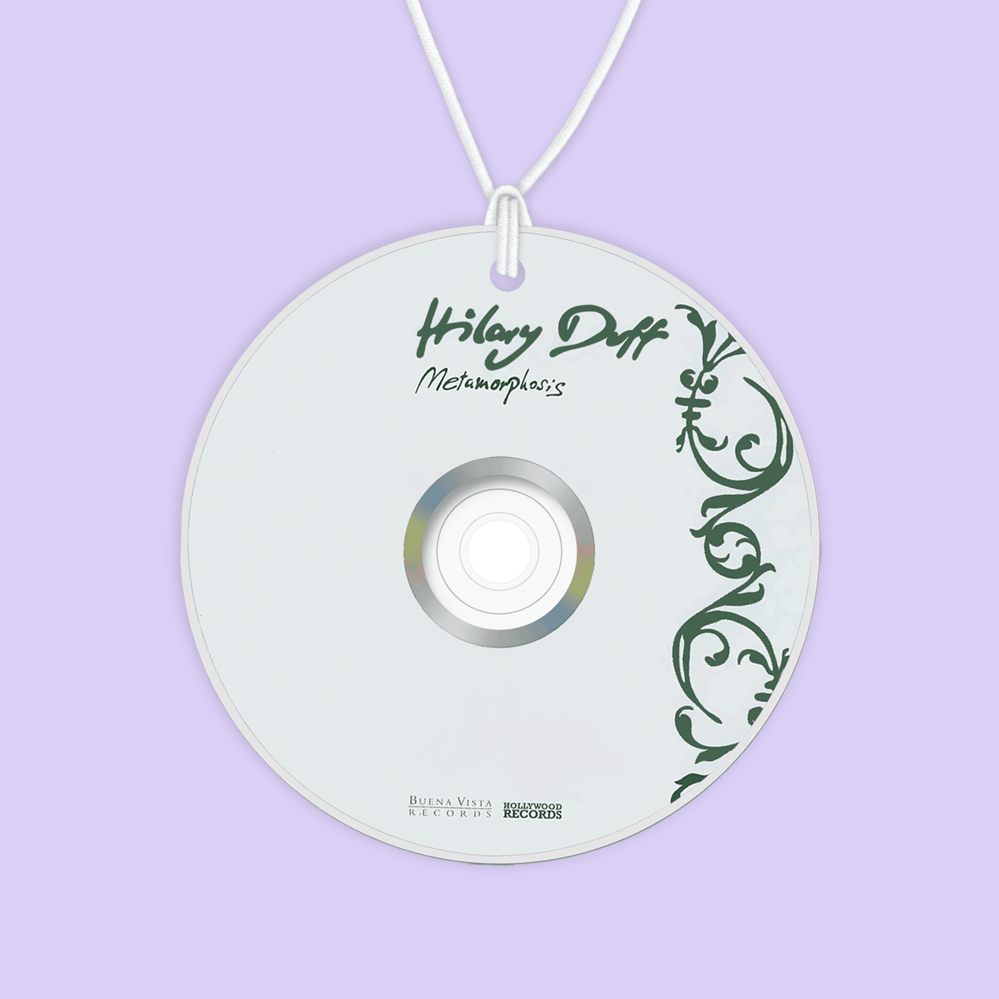 Hilary Duff "Metamorphosis" CD Air Freshener - Two Crafty Gays