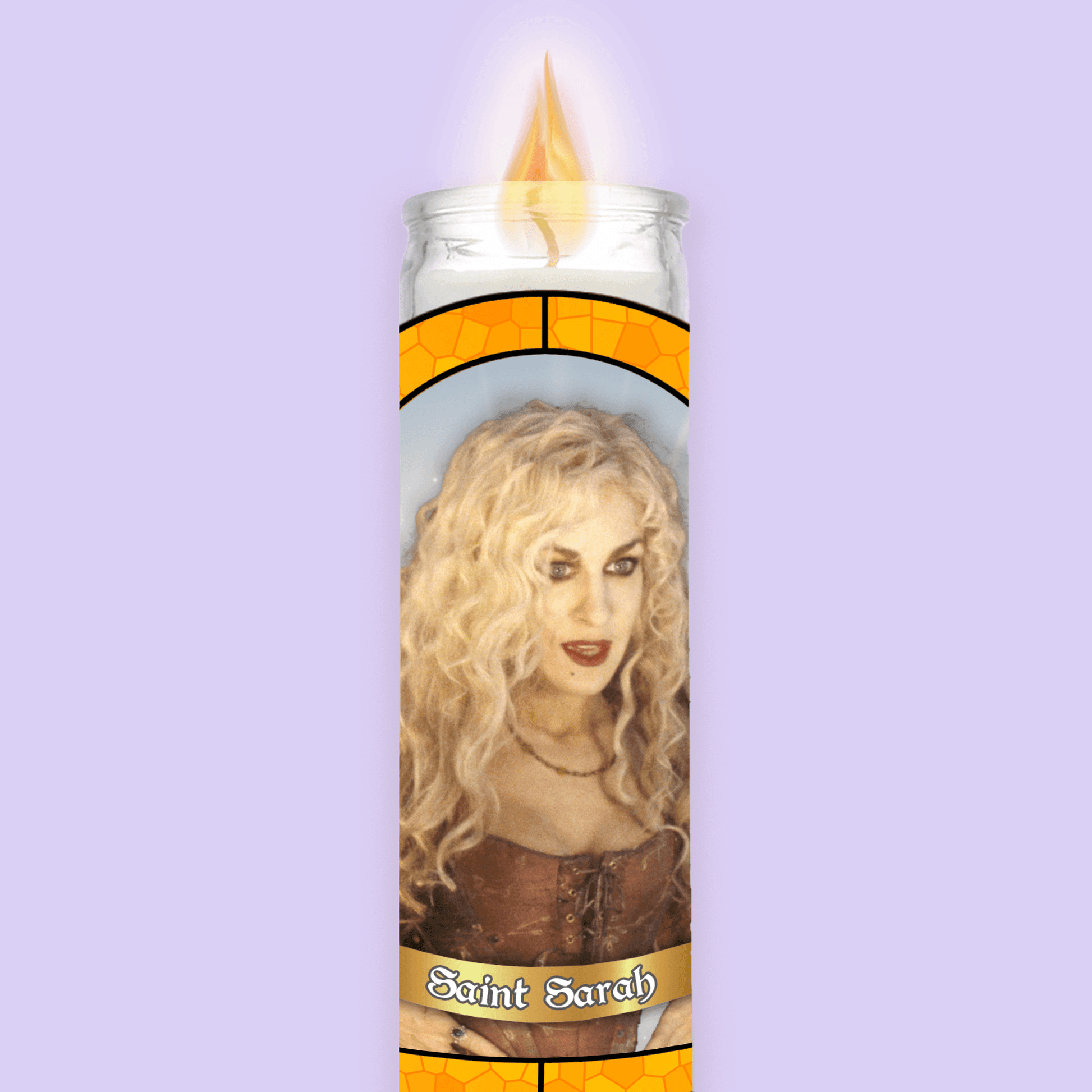 Hocus Pocus Prayer Candle - Sarah - Two Crafty Gays