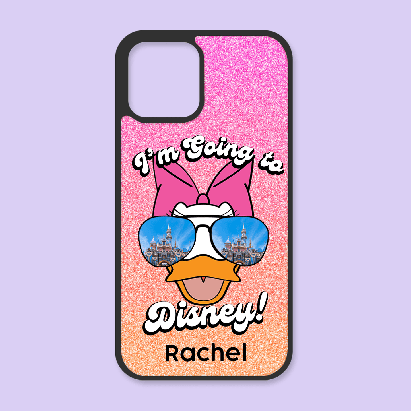 I'm Going to Disney Personalized Phone Case - Daisy - Two Crafty Gays