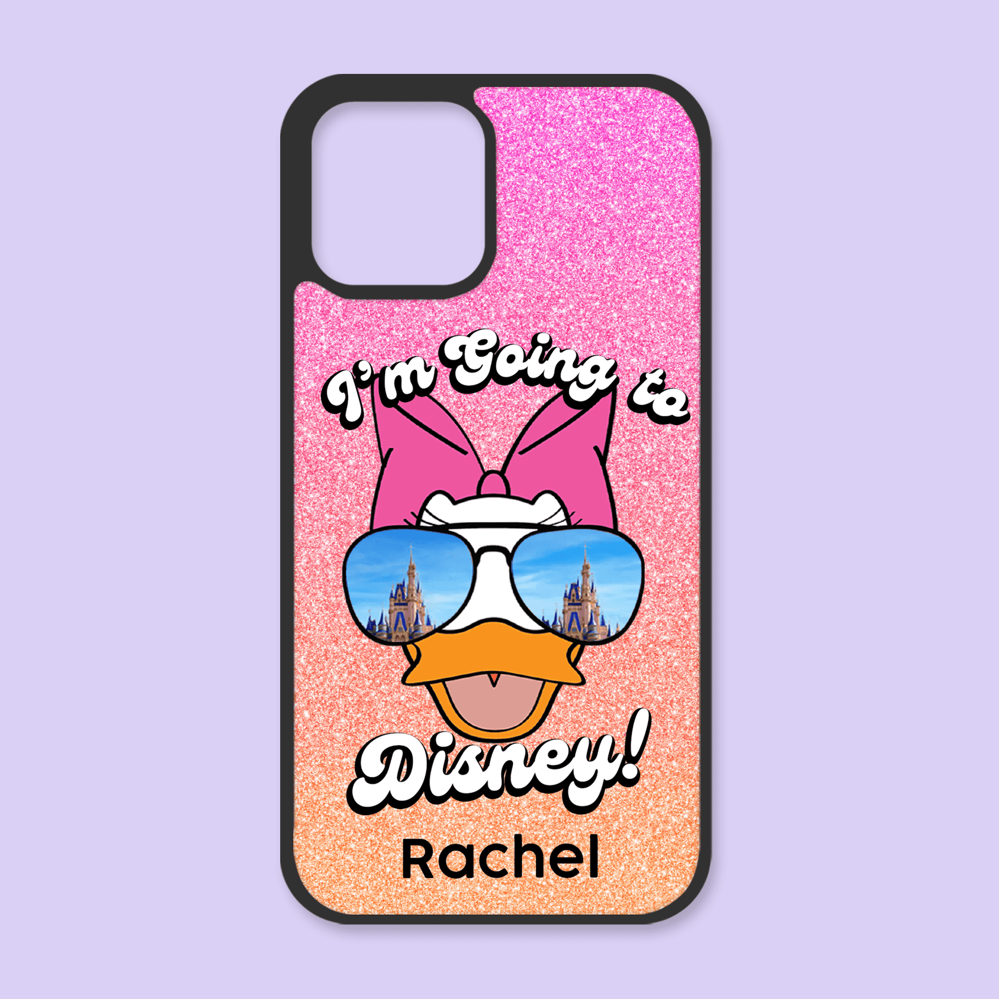 I'm Going to Disney Personalized Phone Case - Daisy - Two Crafty Gays