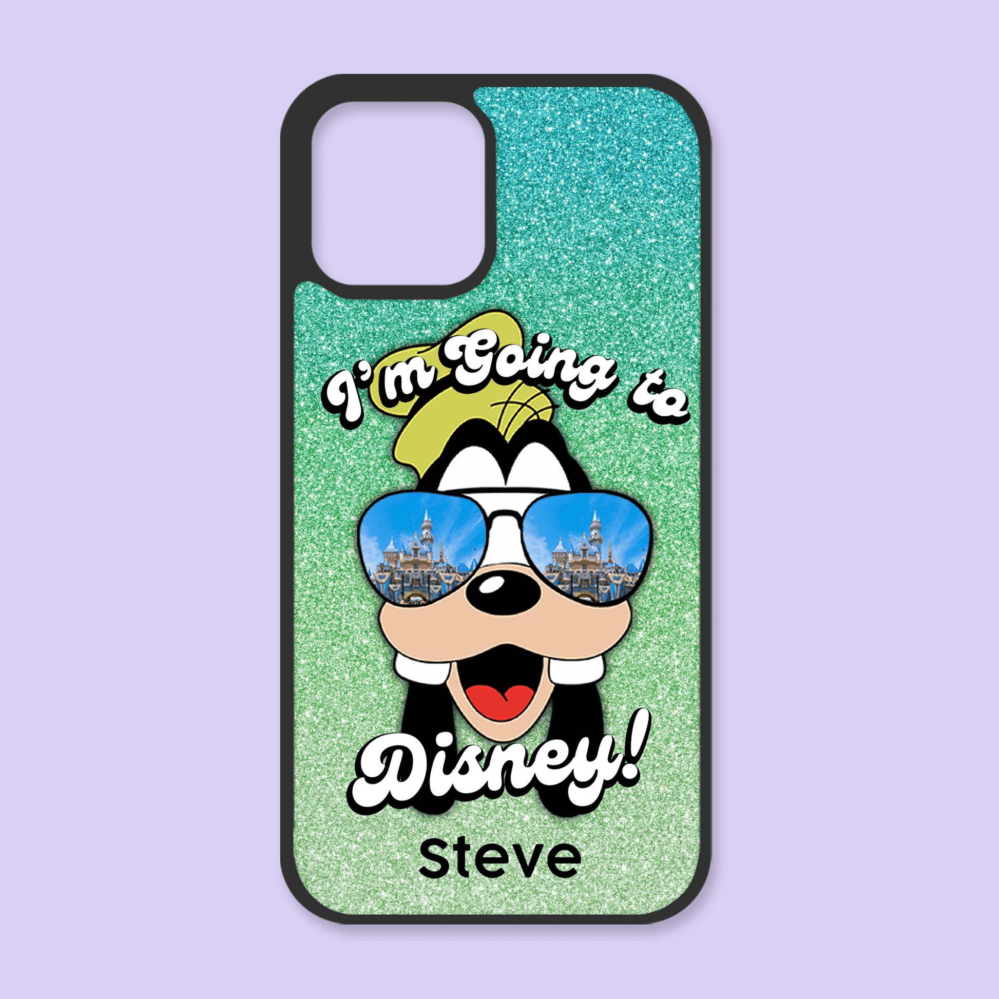 I'm Going to Disney Personalized Phone Case - Goofy - Two Crafty Gays