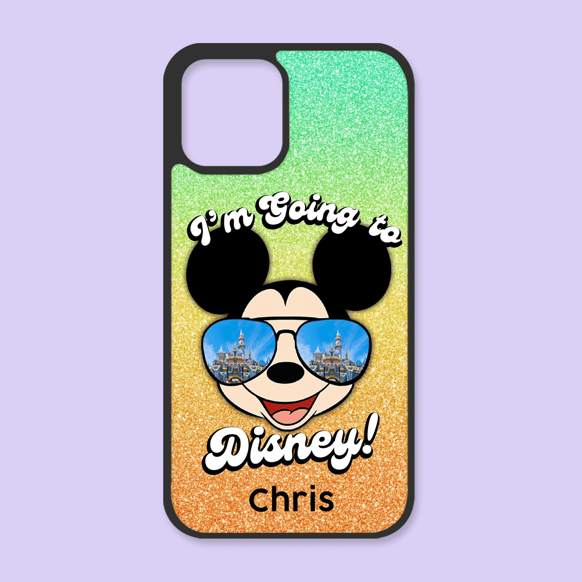 I'm Going to Disney Personalized Phone Case - Mickey - Two Crafty Gays