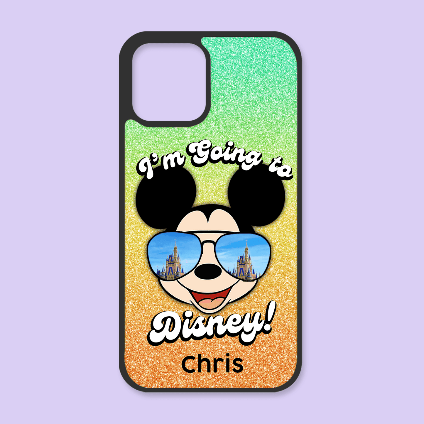 I'm Going to Disney Personalized Phone Case - Mickey - Two Crafty Gays