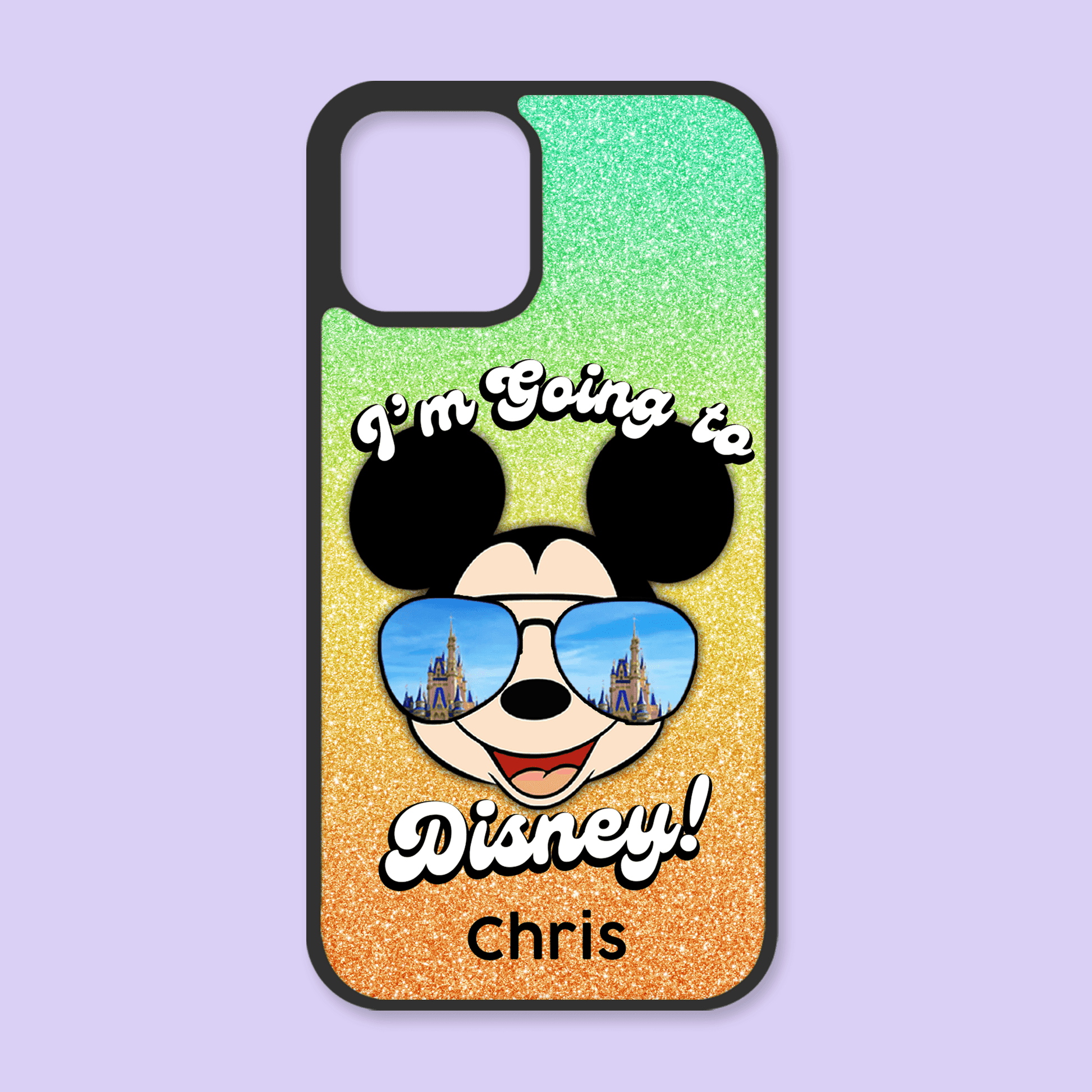 I'm Going to Disney Personalized Phone Case - Mickey - Two Crafty Gays