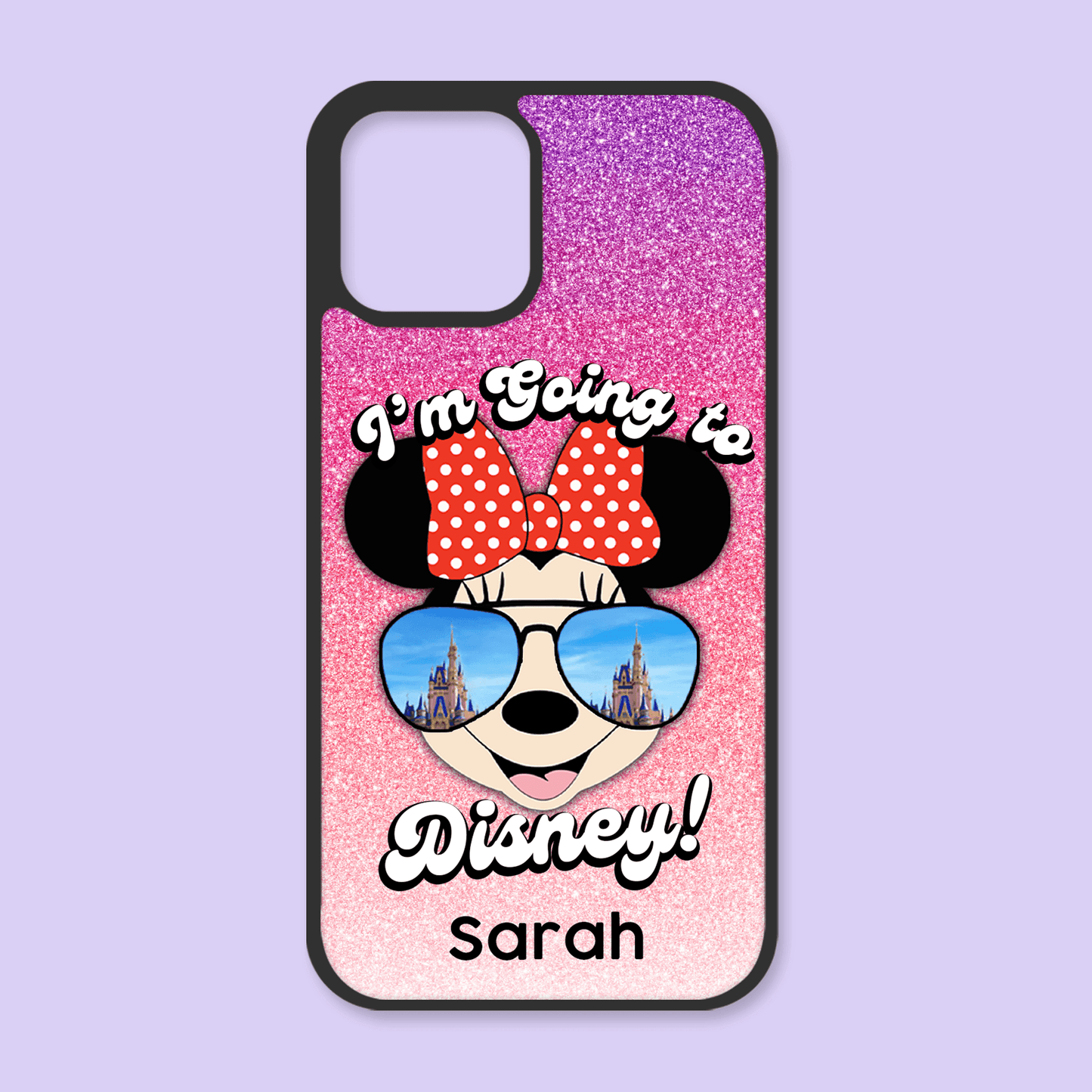 I'm Going to Disney Personalized Phone Case - Minnie - Two Crafty Gays