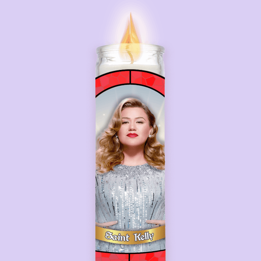 Kelly Clarkson Christmas Prayer Candle - Two Crafty Gays
