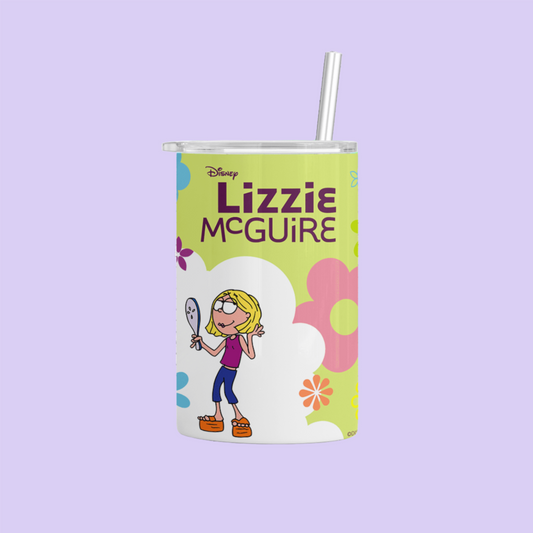 Lizzie McGuire Cartoon 12 oz. Stainless Steel Tumbler - Two Crafty Gays