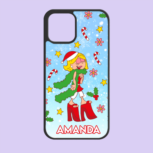 Lizzie McGuire Christmas Personalized Phone Case - Two Crafty Gays