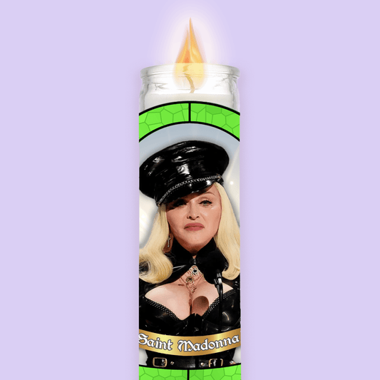 Madonna Prayer Candle - Two Crafty Gays