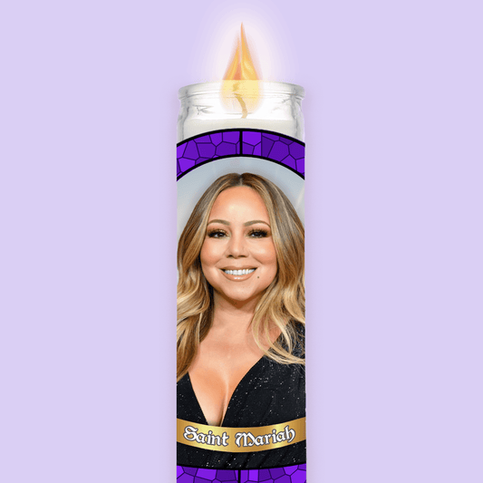 Mariah Carey Prayer Candle - Two Crafty Gays