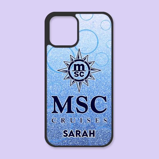 MSC Cruise Personalized Phone Case - Two Crafty Gays