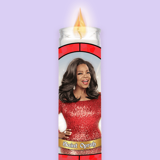 Oprah Christmas Prayer Candle - Two Crafty Gays