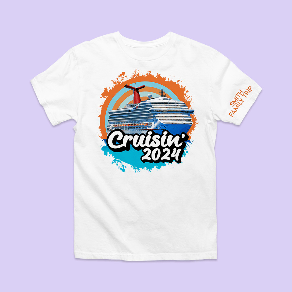 Personalized Carnival Cruise "Cruisin 2024" Shirt - Two Crafty Gays